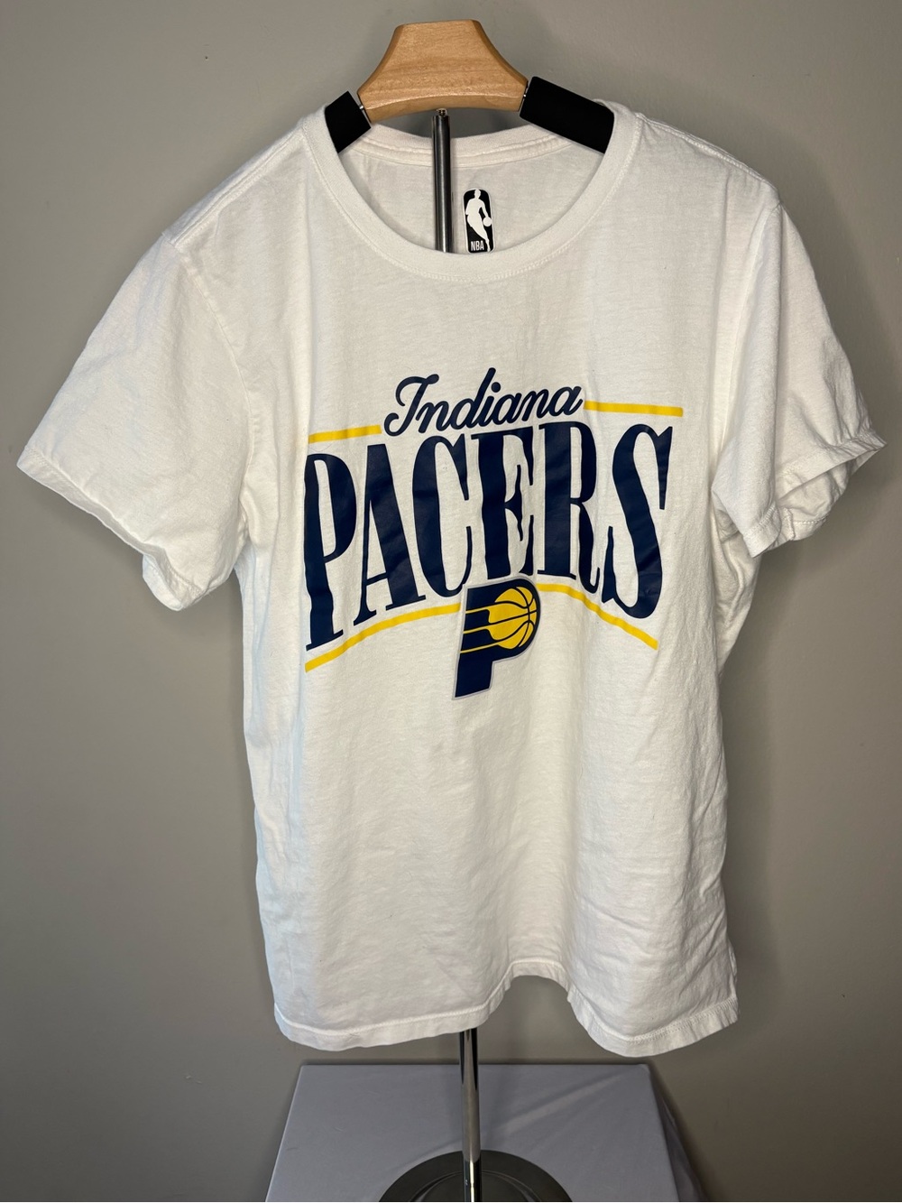 NBA White Indiana Pacers T-Shirt